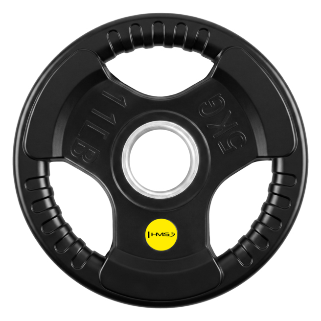 Obciążenie olimpijskie gumowane typu Tri-Grip talerz 5kg
