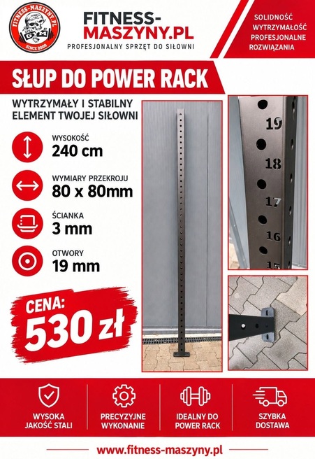 Słup do Power Rack - nowy