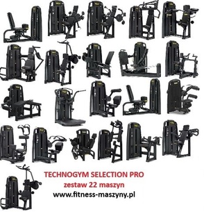 Technogym Selection PRO set 22 maszyny Wyposażenie Siłowni