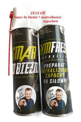 SMAR do BIEŻNI + NEUTRALIZATOR zapachów ODŚWIEŻACZ